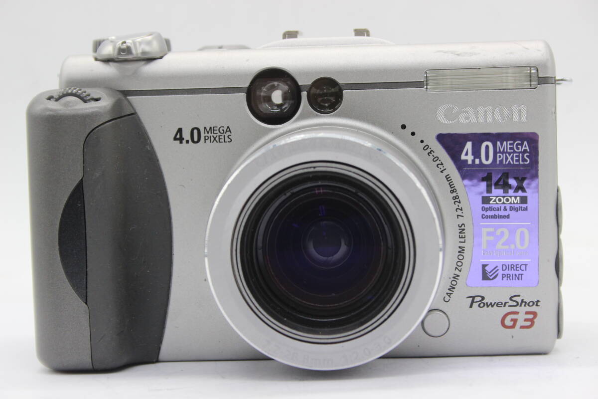 【返品保証】 キャノン Canon PowerShot G3 バッテリー付き コンパクトデジタルカメラ s9106_画像2