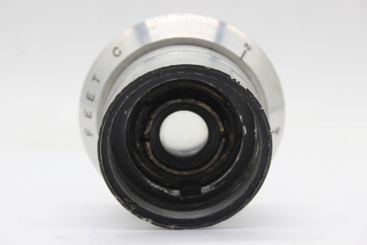 [ goods with special circumstances ] [ super rare ] Cooke Speed Panchro Lens 1inch F2 Feet C Made By Taylor-Hobson Bell&Howell I mo mount lens s9232