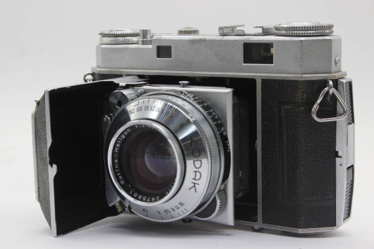 【訳あり品】 Retina II a A Rodenstock Heligon 50mm F2 カメラ s9362の画像1