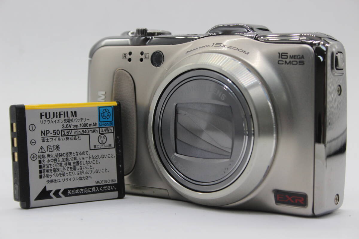 【返品保証】 フジフィルム Fujifilm Finepix F600EXR 15x バッテリー付き コンパクトデジタルカメラ s9393の画像1