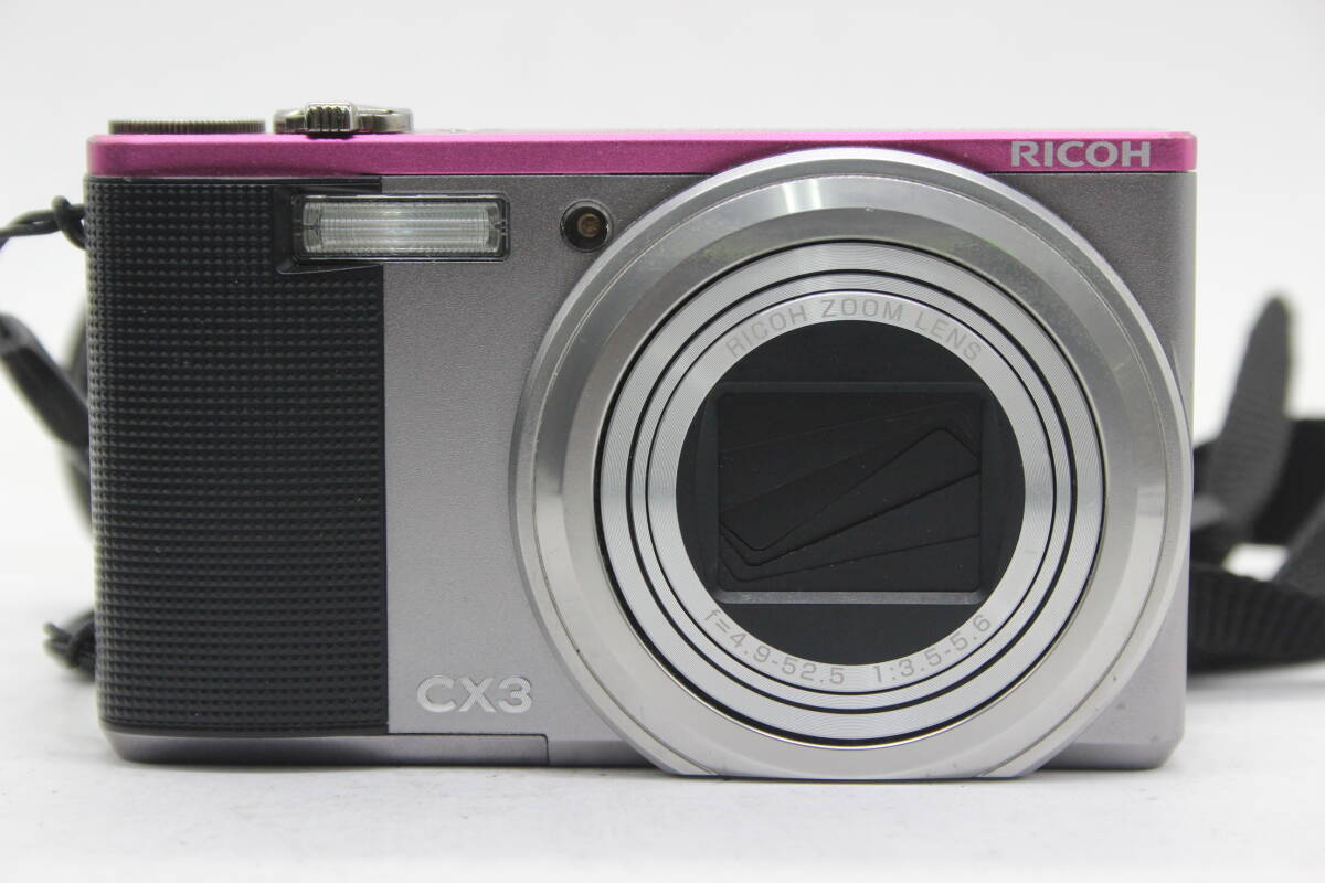 【返品保証】 リコー Ricoh CX3 10.7x ケース バッテリー付き コンパクトデジタルカメラ s9430_画像2