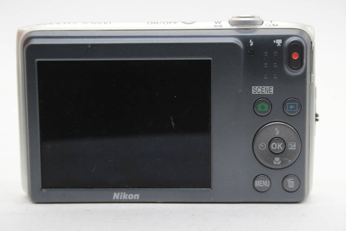 【返品保証】 ニコン Nikon Coolpix S3600 8x バッテリー付き コンパクトデジタルカメラ s9449_画像4