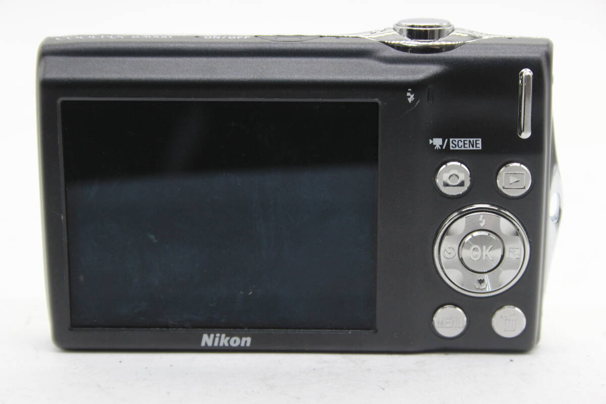 【返品保証】 ニコン Nikon Coolpix S3000 4x バッテリー付き コンパクトデジタルカメラ s9465_画像4