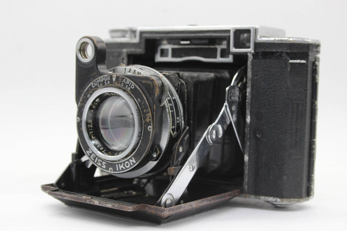 【訳あり品】 ツァイスイコン Zeiss Ikon Super Ikonta 530/16 Carl Zeiss Jena Tessar 8cm F2.8 蛇腹カメラ s9635_画像1