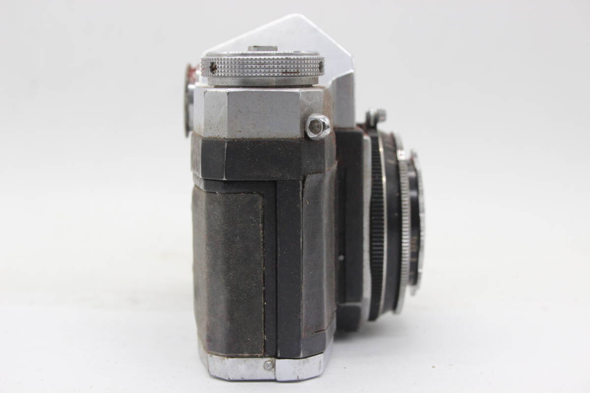 【訳あり品】 ツァイスイコン Zeiss Ikon Contaflex Carl Zeiss Tessar 45mm F2.8 ケース付き カメラ s9642_画像5