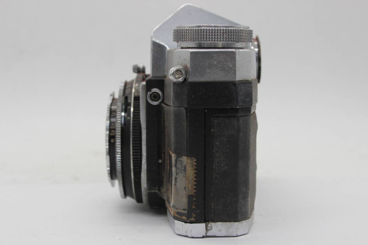 【訳あり品】 ツァイスイコン Zeiss Ikon Contaflex Carl Zeiss Tessar 45mm F2.8 ケース付き カメラ s9642_画像3