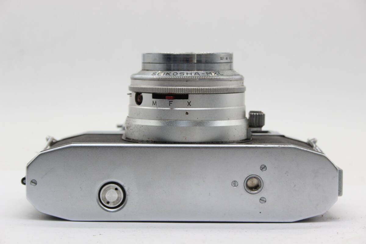 [ returned goods guarantee ]top navy blue Topcon 35-L Topcor 4.4cm F2 Topcon-Meter case attaching range finder camera s9649