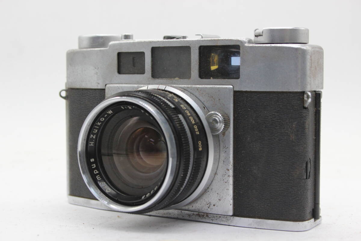 【返品保証】 オリンパス Olympus WIDE-S H.Zuiko-W 3.5cm F2 レンジファインダー カメラ s9672_画像1