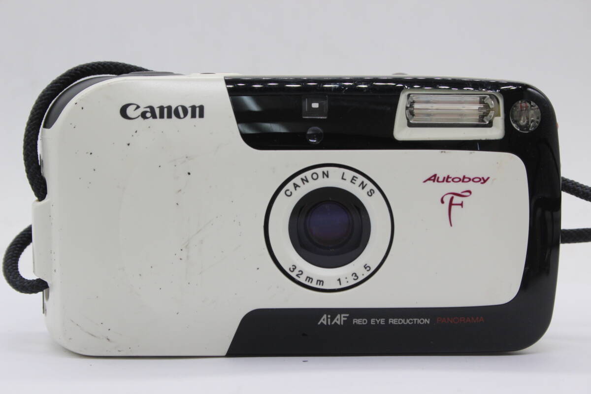【返品保証】 キャノン Canon Autoboy F 32mm F3.5 ケース付き コンパクトカメラ s9773_画像2