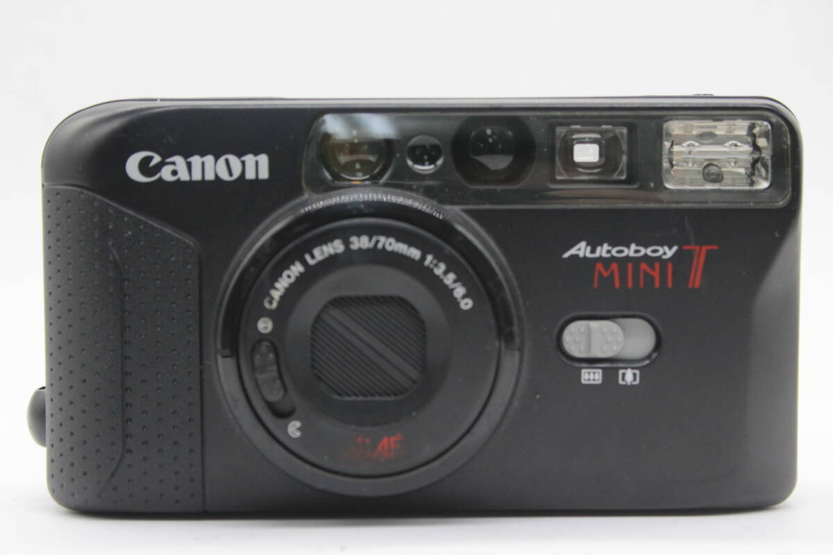 【返品保証】 キャノン Canon Autoboy MINI T 38-70mm F3.5-6 コンパクトカメラ s9784_画像2