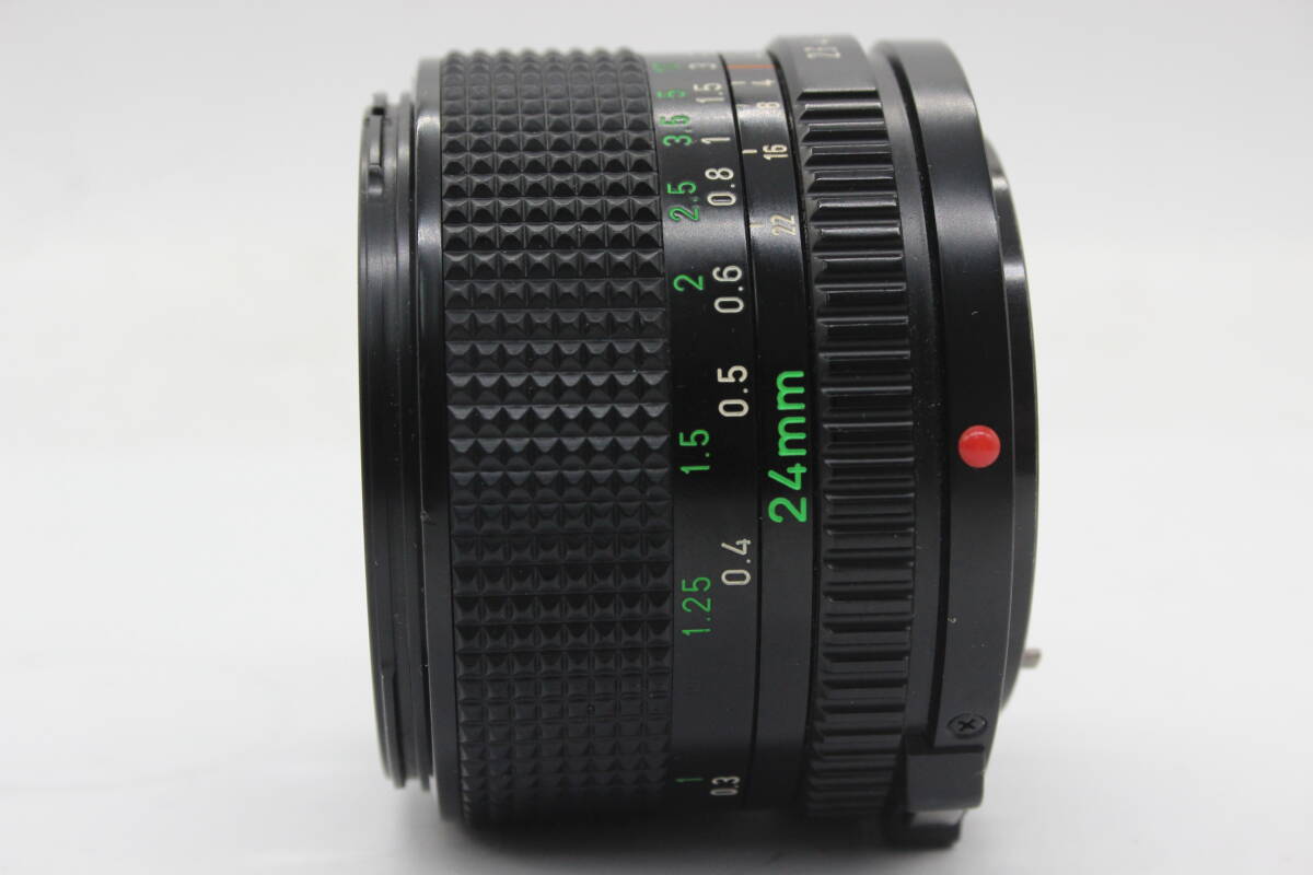 【返品保証】 キャノン Canon NEW FD 24mm F2.8 レンズ s9837_画像5