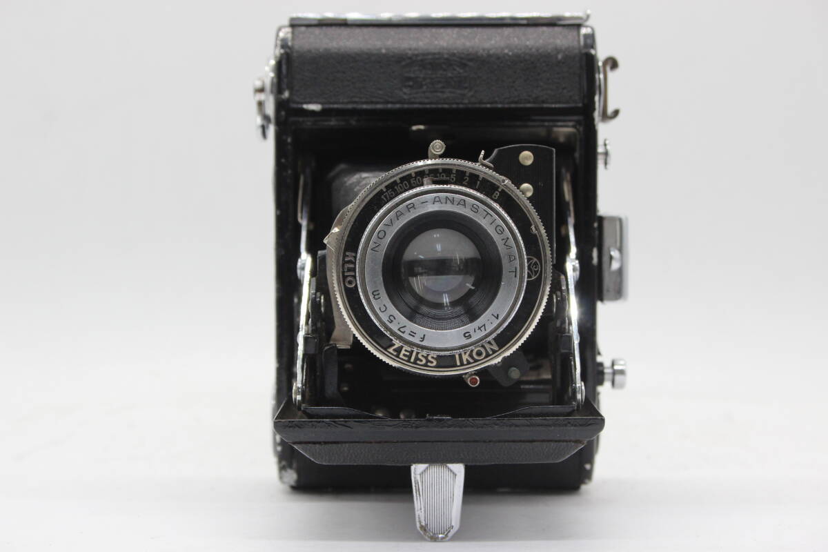 【訳あり品】 ツァイスイコン Zeiss Ikon Nettar 515 NOVAR-ANASTIGMAT 7.5cm F4.5 蛇腹カメラ s9853_画像2