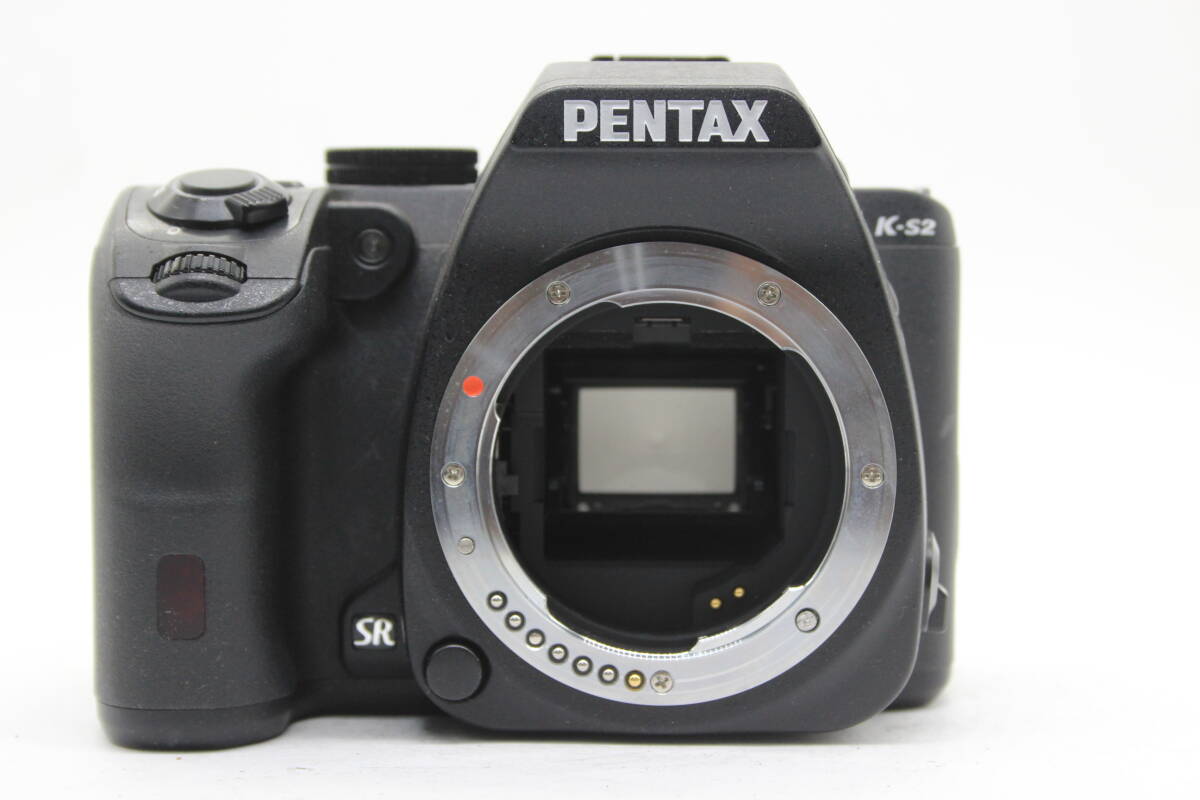 [ returned goods guarantee ] Pentax Pentax K-S2 black smc PENTAX-DA 50mm F1.8 battery charger attaching digital single-lens v20