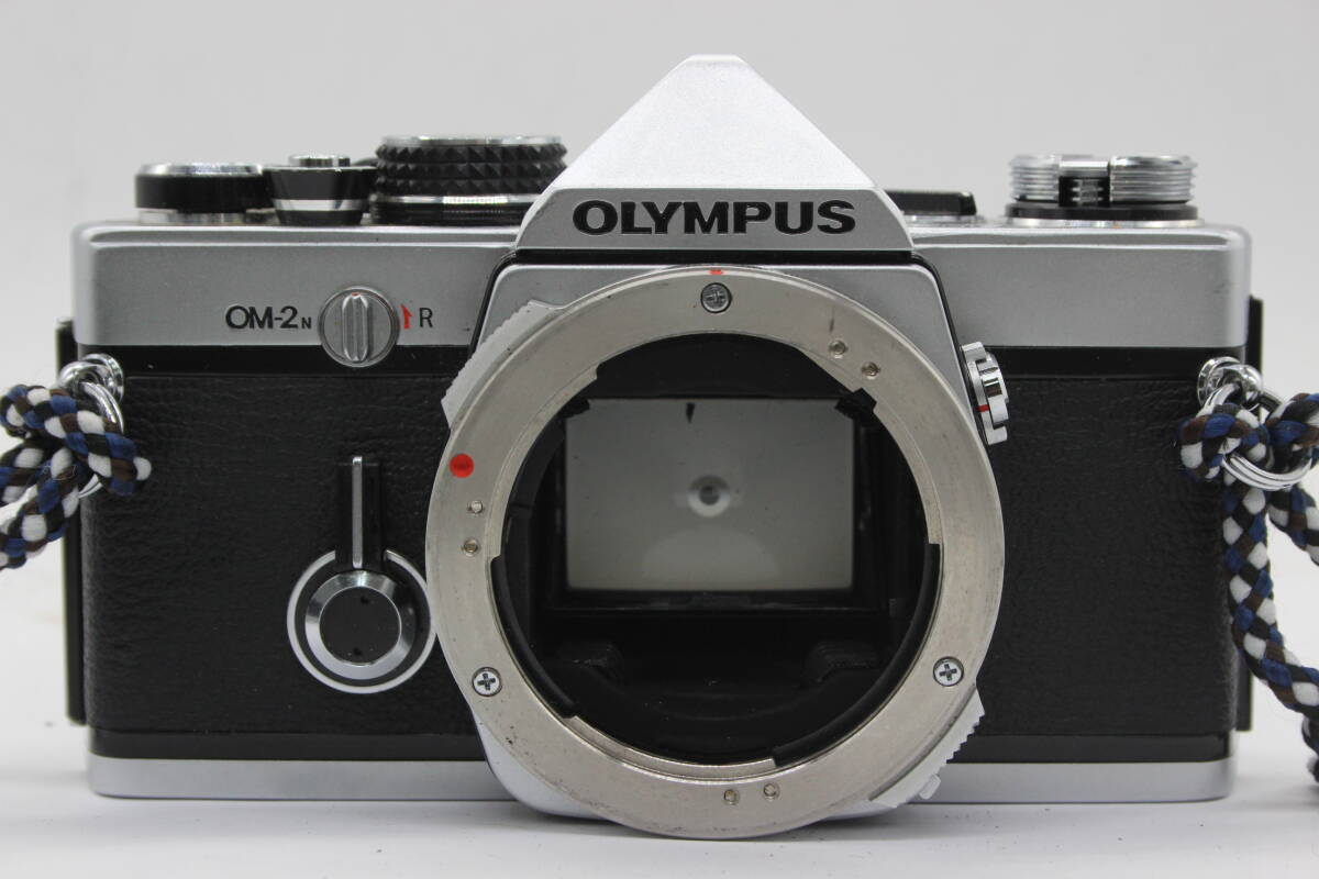 【返品保証】 オリンパス Olympus OM-2N ZUIKO AUTO-MACRO 50mm F3.5 ケース付き ボディレンズセット v47の画像2