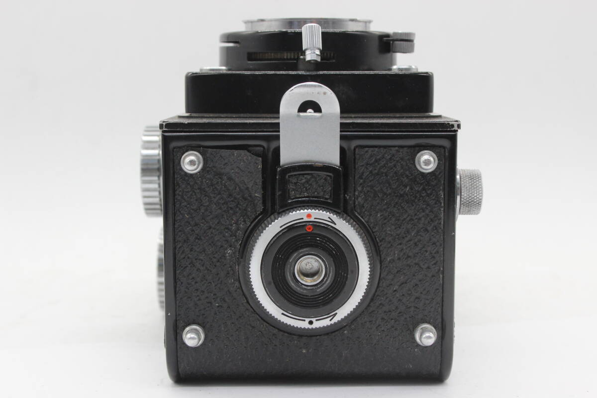 【返品保証】 ミノルタ Minoltaflex CHIYOKO ROKKOR 75mm F3.5 二眼カメラ v83_画像8