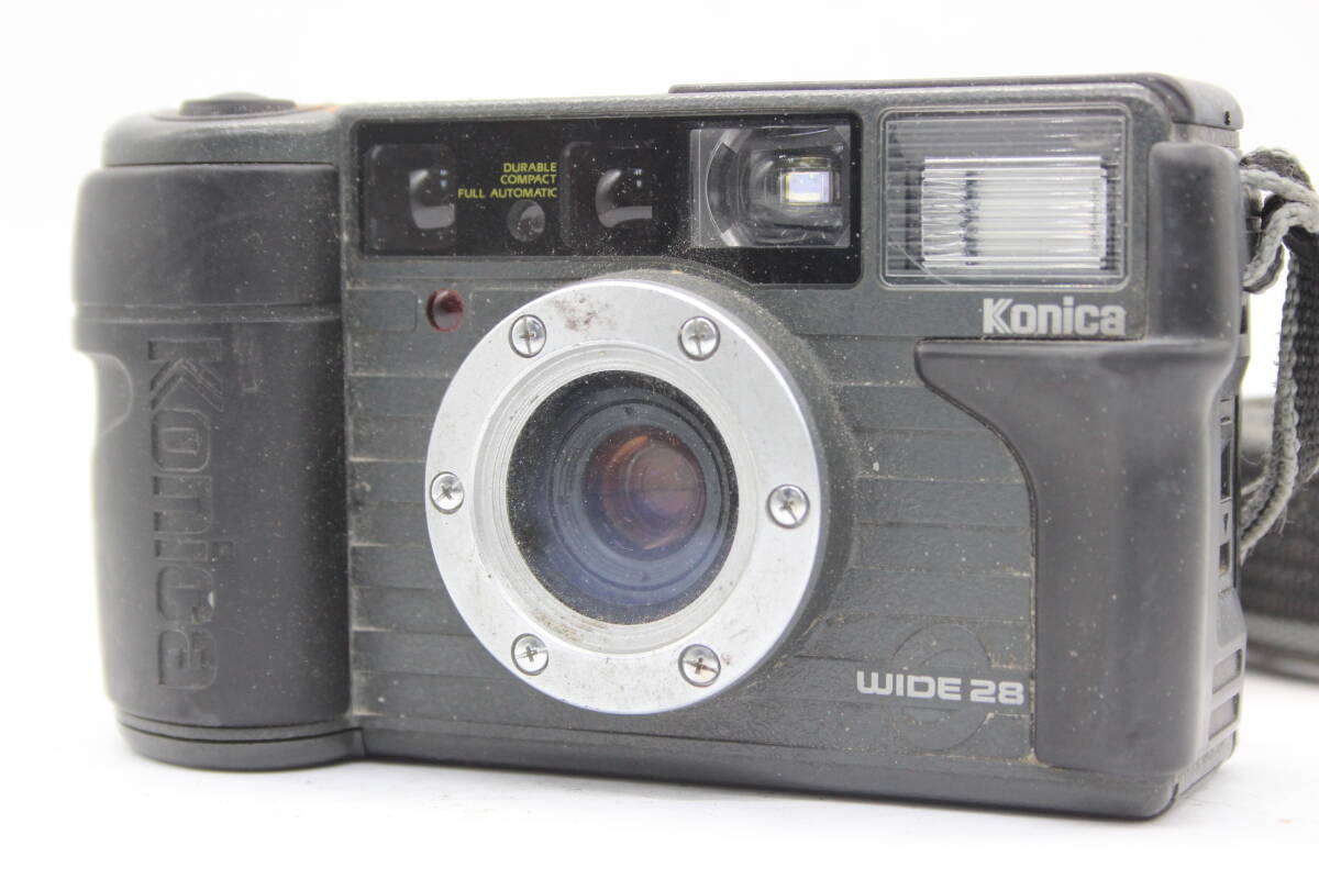 【返品保証】 コニカ Konica 現場監督 WIDE 28 コンパクトカメラ v290_画像1