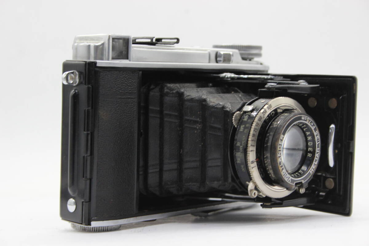 【訳あり品】 フォクトレンダー Voigtlander HELIAR 7.5cm F3.5 蛇腹カメラ v324の画像2