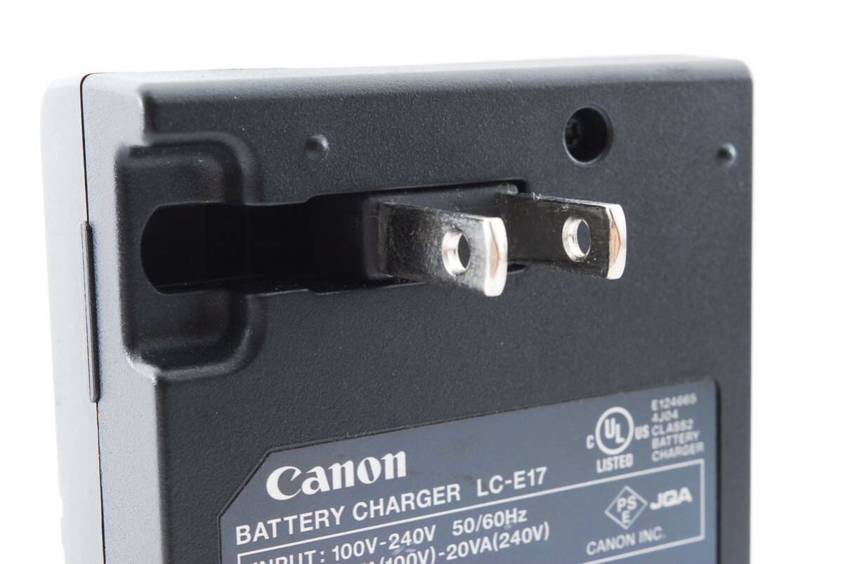 純正 充電器/CANON LC-E17/バッテリーチャージャー LP-E17用の画像7