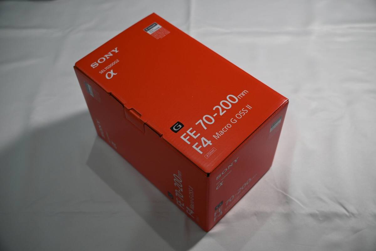 極美品 SONY FE 70-20mm F4 Macro G OSSII SEL70200G2 箱付き 保証書付き / ソニー Eマウント フルサイズの画像1