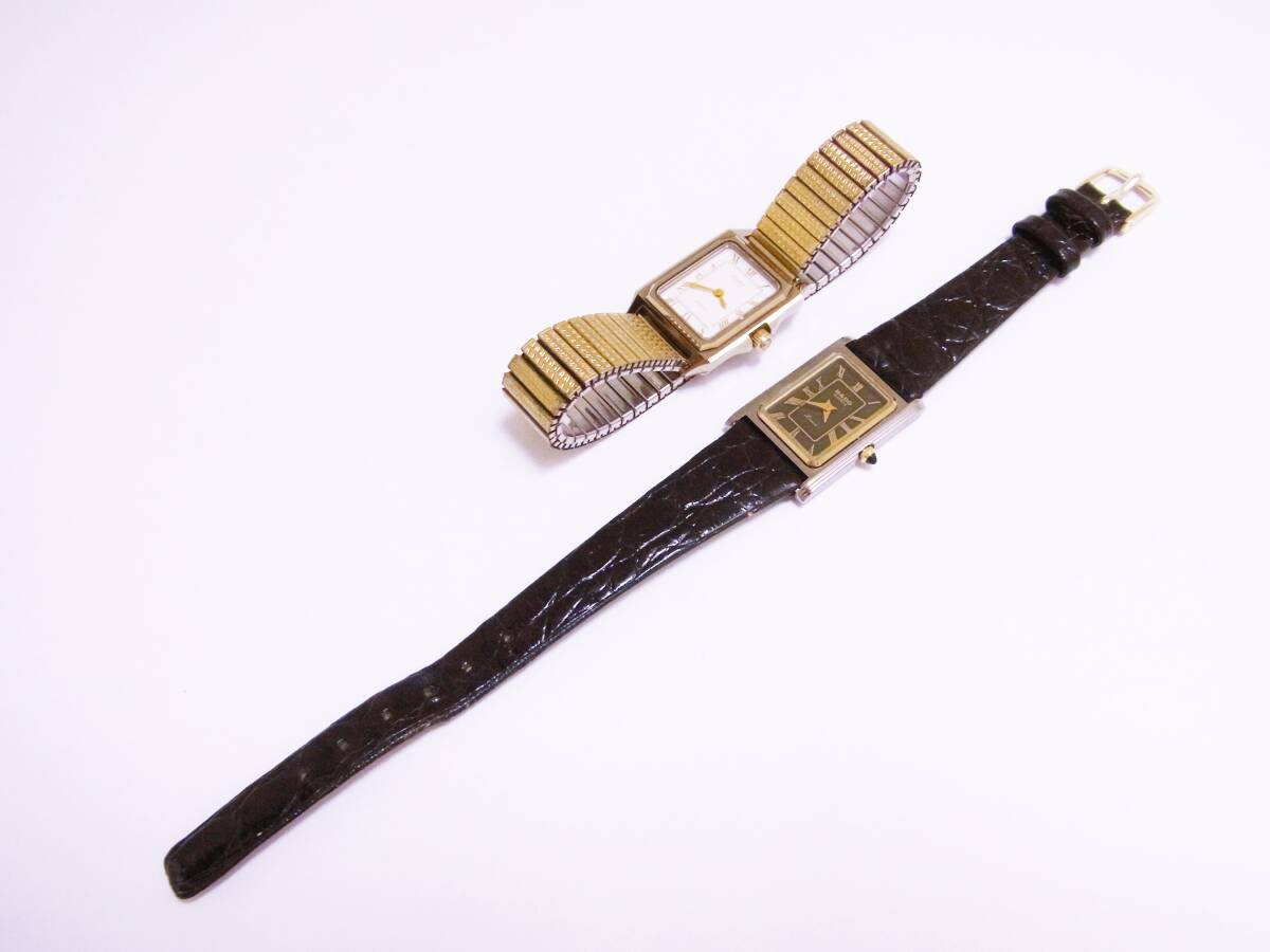 （69） RADO ラドー クォーツ ルーブル ダイヤスター 133.9707.3 133.9532.9 計2点 ジャンクの画像1