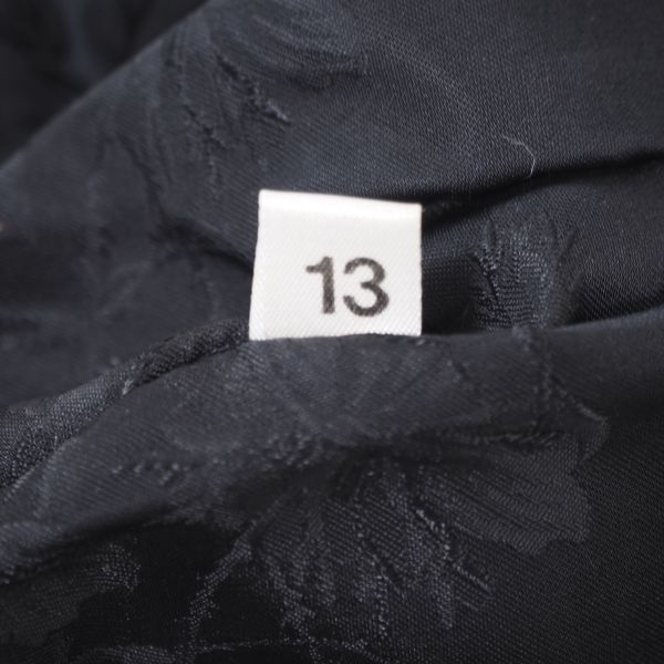 4-ZBF041 ダークミンク MINK ミンクファー 最高級毛皮 デザインコート 毛質 艶やか 柔らか ブラック レディース_画像10
