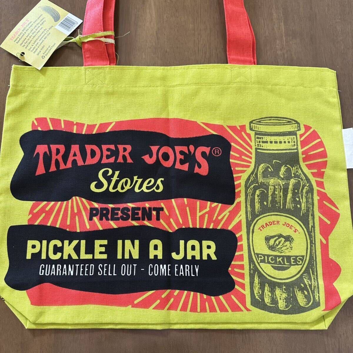 Trader Joe\'sto radar Jaws tote bag pickles eko-bag pickle torejo America California abroad super dressing up new goods 