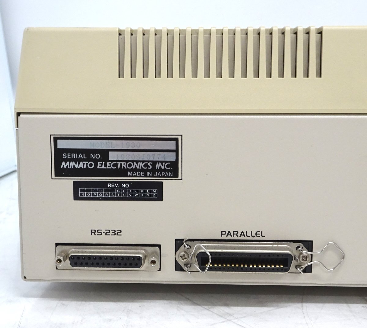 MINATO ELECTRONICS MODEL 1930 GANG PROGRAMMER ギャングプログラマ（アダプターSU-3000LX）【中古/現状品】#400279の画像6