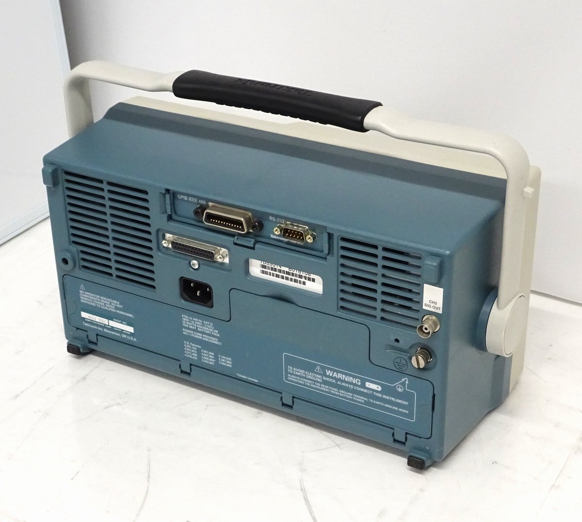 Tektronix TDS3014 100MHz・1.25GS/s 4chデジタルオシロスコープ 【中古/未校正/計測可】#398584_画像5