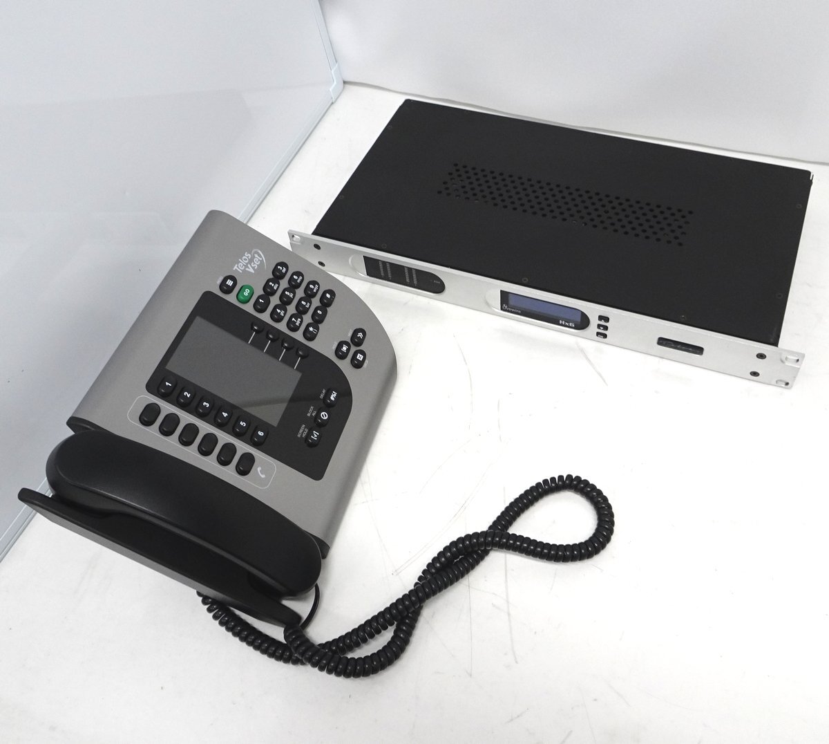 Telos Hx6 + Vset6 SIX-LINE TALKSHOW SYSTEM デジタルテレホンハイブリッド【中古/現状品】#W396588-593_画像10