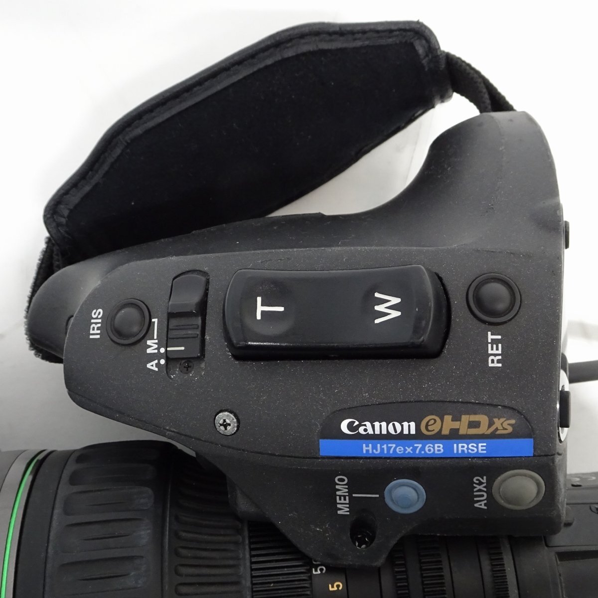 Canon HJ17e×7.6B4 IRSE SX12 2/3型17倍HDズームレンズ（内部にカビあり）【中古/ジャンク】#400518の画像8