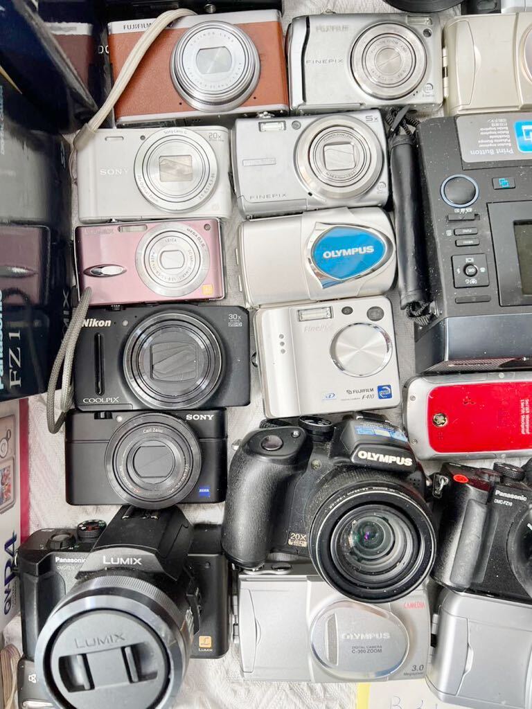 B31【千円～/ジャンク】 デジタルカメラ コンパクトデジタルカメラ まとめ 合計31台 デジカメ Canon Sony OLYMPUS Polaroid FUJIFILM などの画像4
