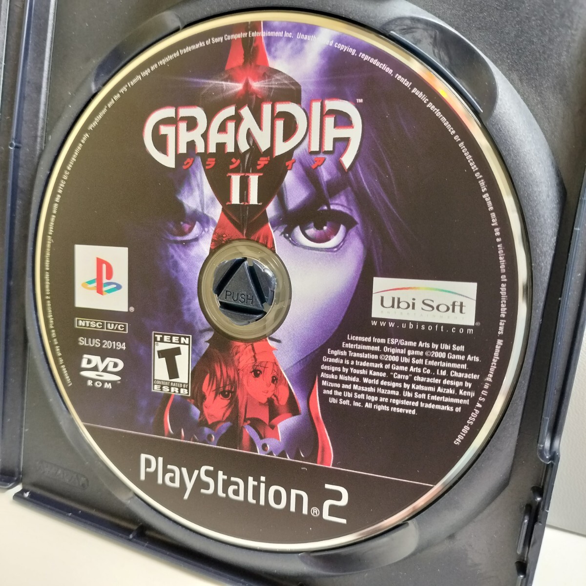 PS2 PlayStation2 海外版 北米版 プレイステーション2 ソフト プレステ2 GRANDIAⅡ グランディアⅡ ubisoft_画像7