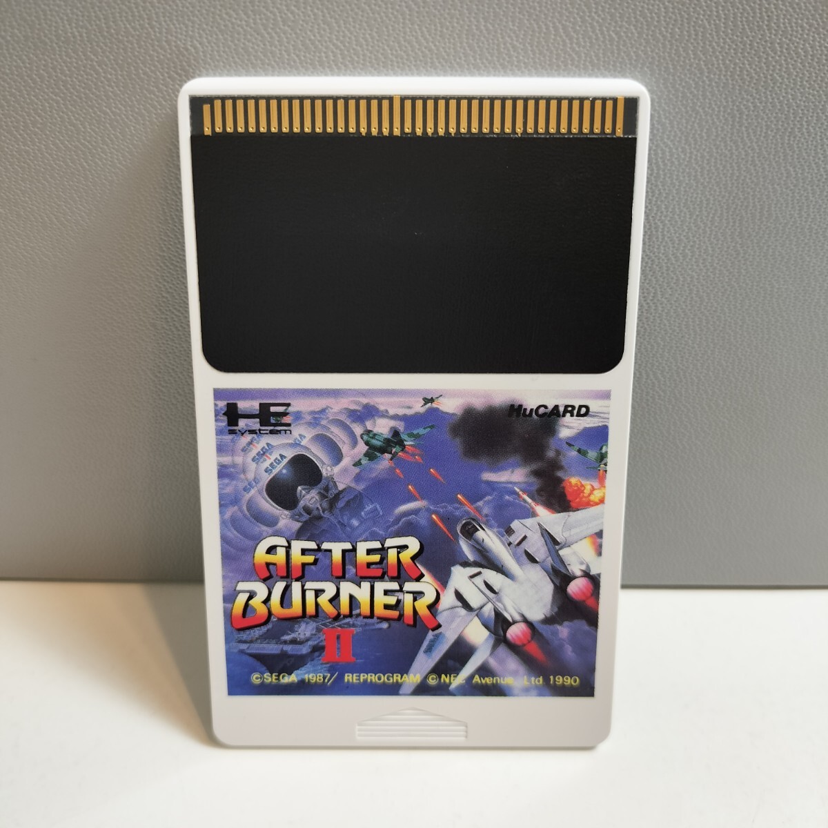 PC Engine PCエンジン ピーシーエンジン HuCARD Huカード アフターバーナーⅡ AFTER BURNER Ⅱ ハガキ付 NECの画像6