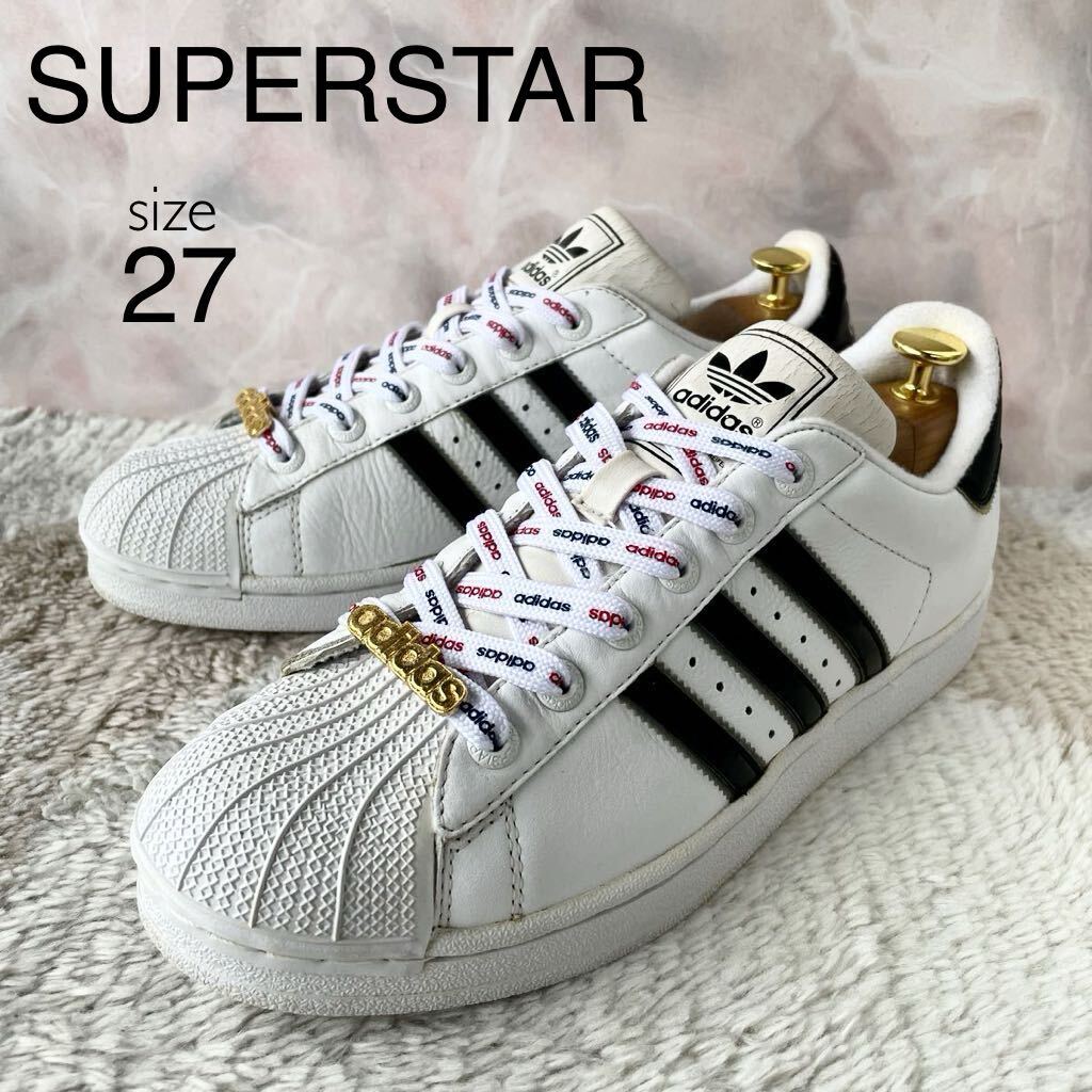 adidas SUPERSTAR size 表記27㎝ ホワイト/ブラックの画像1