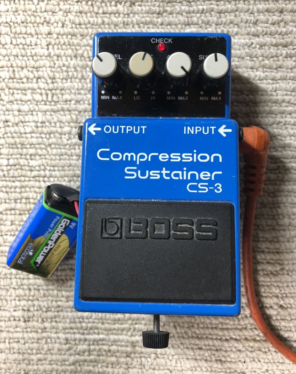 エフェクター BOSS Compression Sustainer CS-3の画像7