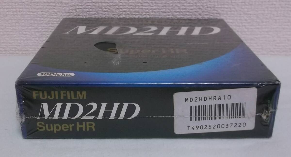 ▲ 5インチ 2HD フロッピーディスク 【MD2HDHRA10】(10枚入り) FUJIFILM 未開封保管品 ▼の画像4
