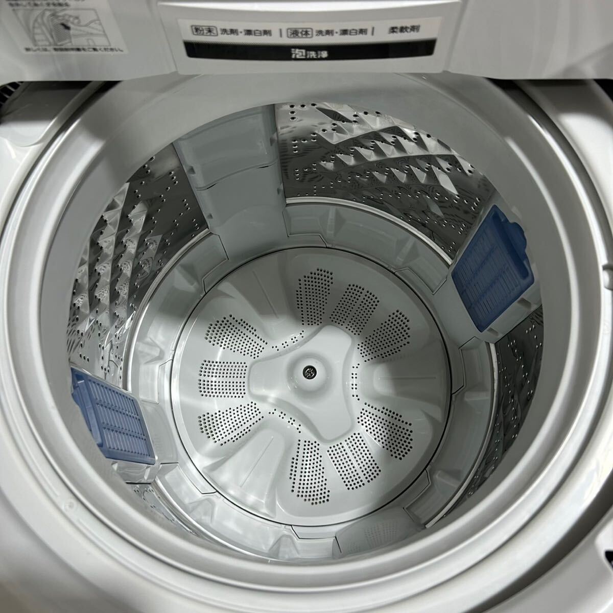 Panasonic パナソニック 洗濯機 9.0kg NA-F9AE5-S 大きめ d2149 全自動洗濯機 NA-F9AE5 2017年製 格安_画像4