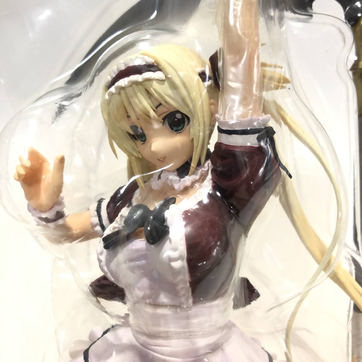 ☆8138☆1円スタート！ エクセレントモデルCORE クイーンズブレイド 冥土へ誘うものアイリ メイド長専用Ver. 1/8 メガハウス フィギュア_画像6