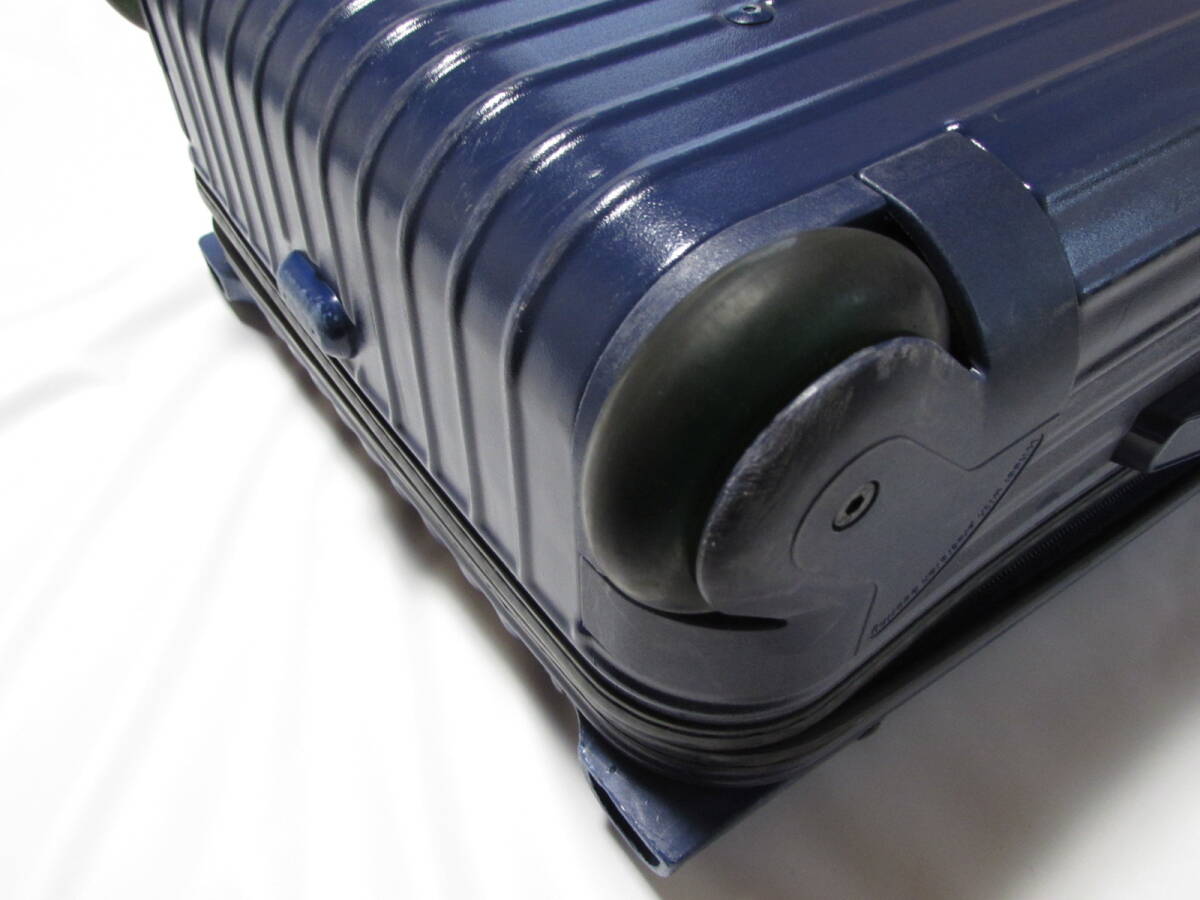 RIMOWA SALSA 35L リモワ サルサ 機内持込 ２輪 キャリーケース スーツケース ポリカーボネイト ブルー ネイビー 2泊3日程度 旅行 トラベルの画像5