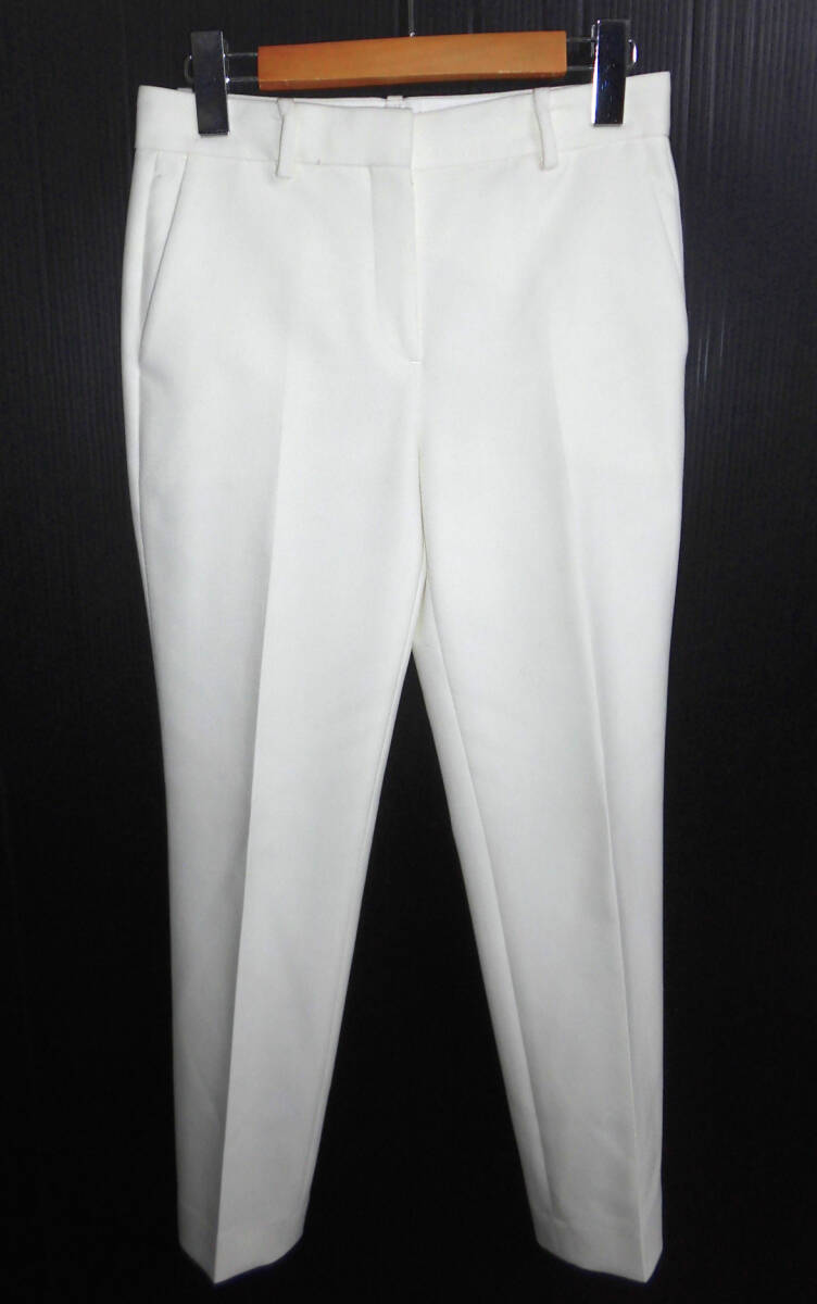 美品 THEORY セオリー 19ss 9106006 BISTRETCH DOUBLE 2 TAILORED TROUSER ストレッチ トラウザーパンツ 00の画像1