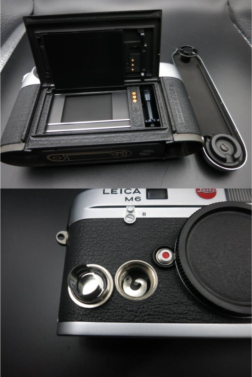 （珍しい・人気） Leica ライカ Ｍ６　「ERNST LEITZ WETZLAR GMBH」 刻印　シルバークロム（１７１万台）_画像10