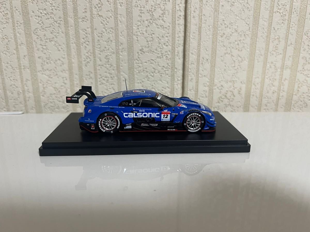 エブロ　1/43 スーパーgt カルソニックインパル　gt-r r35 2018  EBBRO