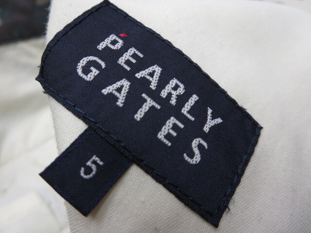 PEARLY GATES*パーリーゲイツ*PG*迷彩カモフラ*ハーフパンツ*サイズ*5*ウエスト86ｃｍの画像7