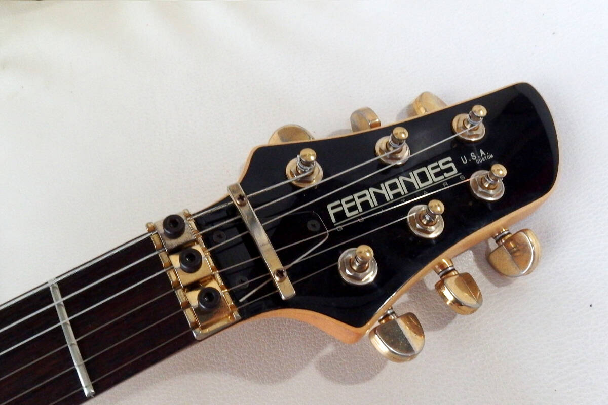 ◆FERNANDES APG-85S BK フルモードサスティナー搭載 整備品の画像3