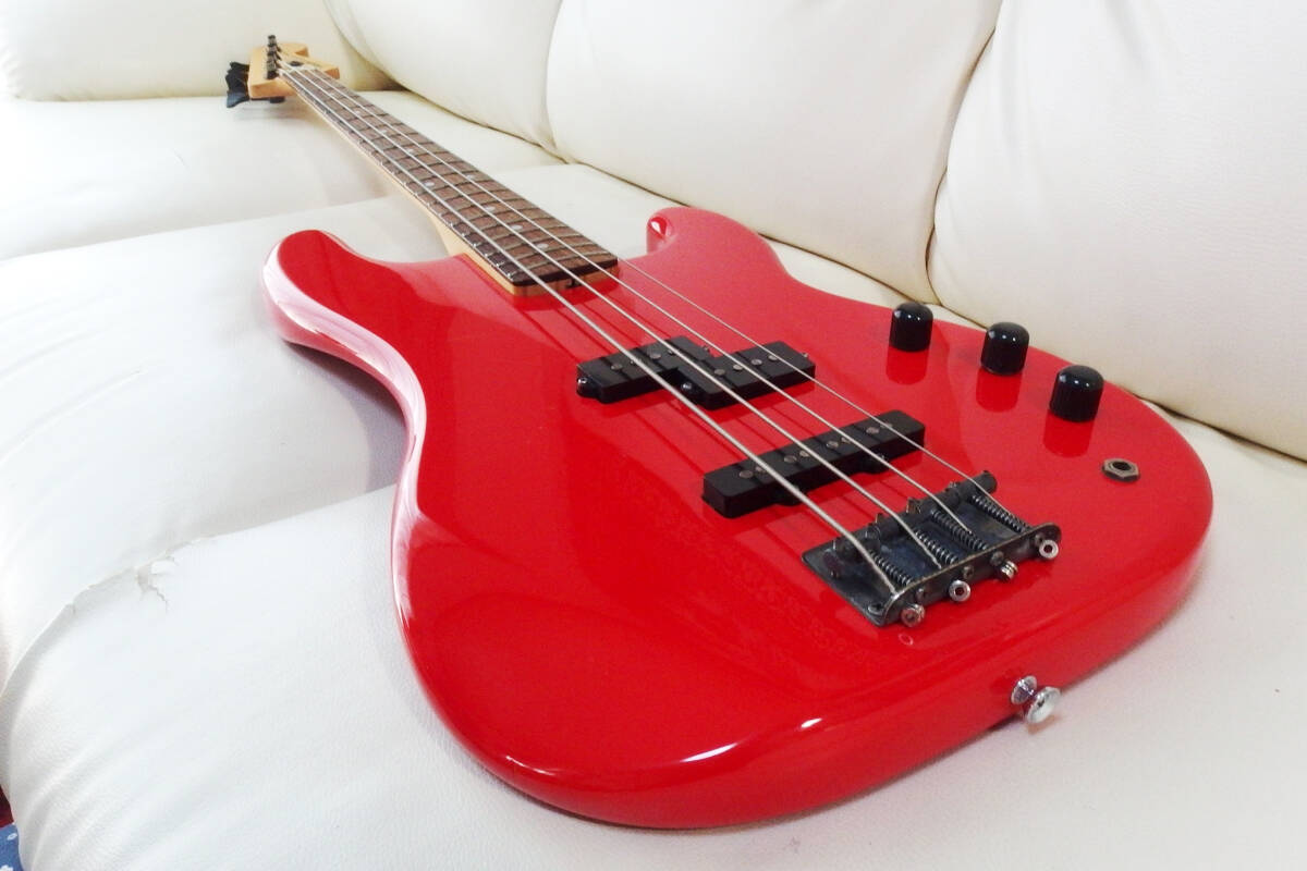◆FENDER JAPAN Jazz Bass Special PJ-36 RED 整備品_画像4