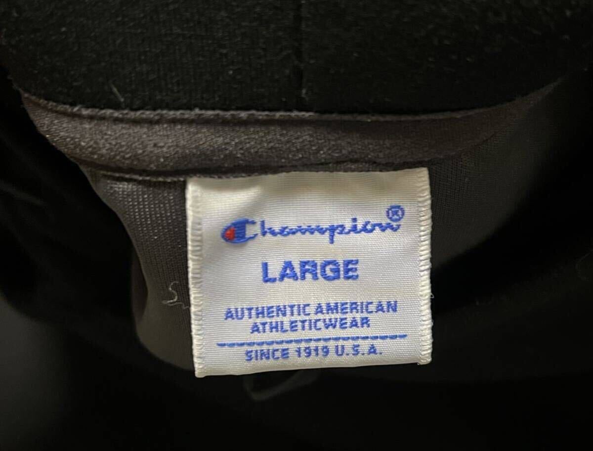 パーカー シップス チャンピオン ブラック プルオーバー フーディ SHIPS 別注　Champion Wrap Air（R）_画像5