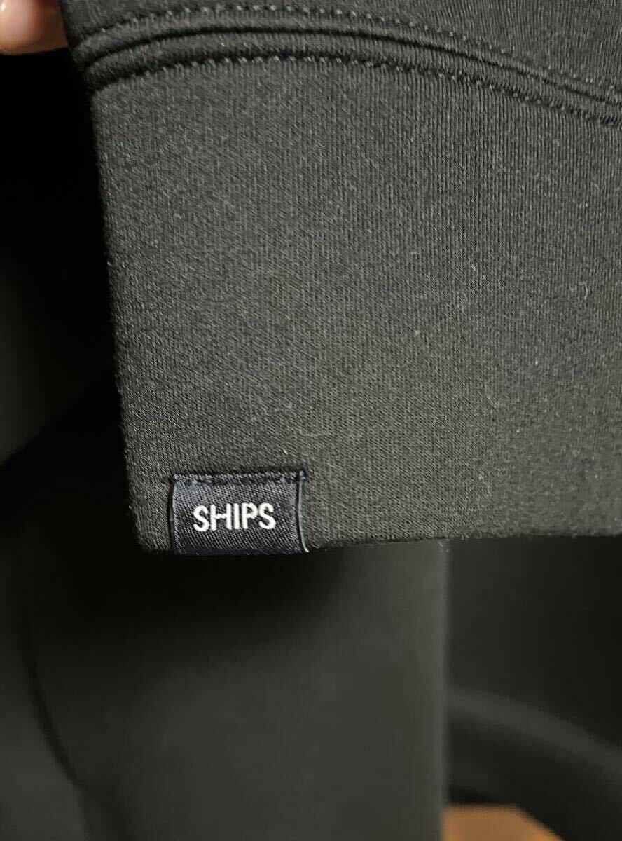 パーカー シップス チャンピオン ブラック プルオーバー フーディ SHIPS 別注　Champion Wrap Air（R）_画像4