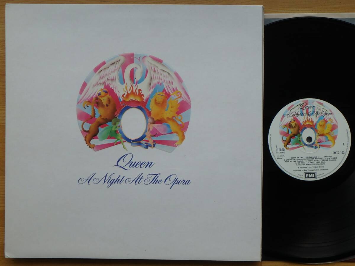 ☆A NIGHT AT THE OPERA/QUEEN/UK・Org・LP/美ジャケ！