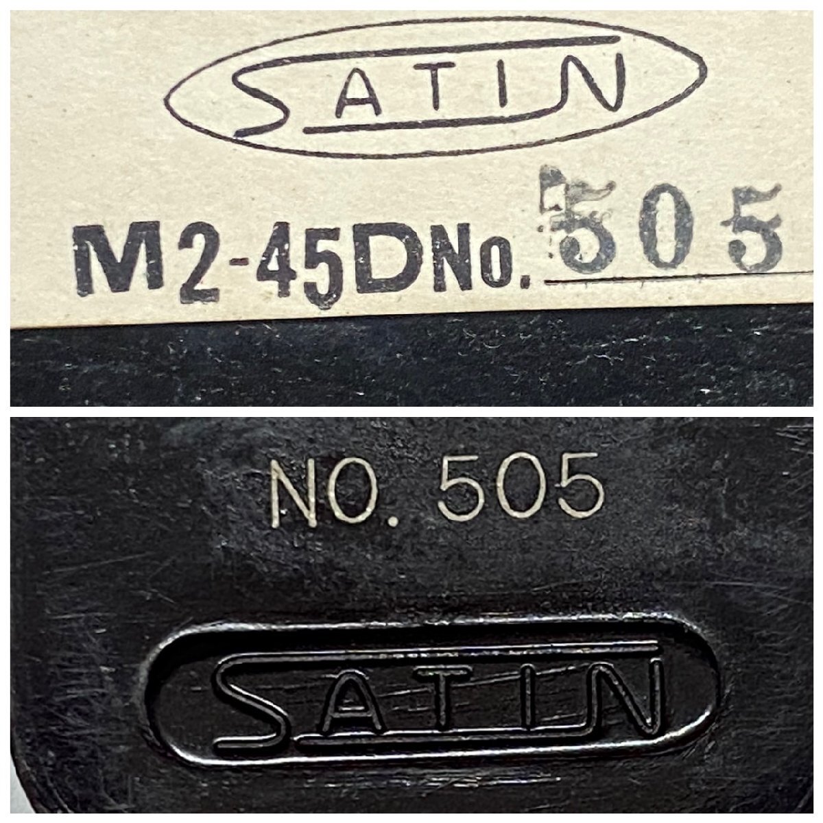 △518 中古品 オーディオ機器 カートリッジ SATIN M2-45 サテン 元箱付きの画像9