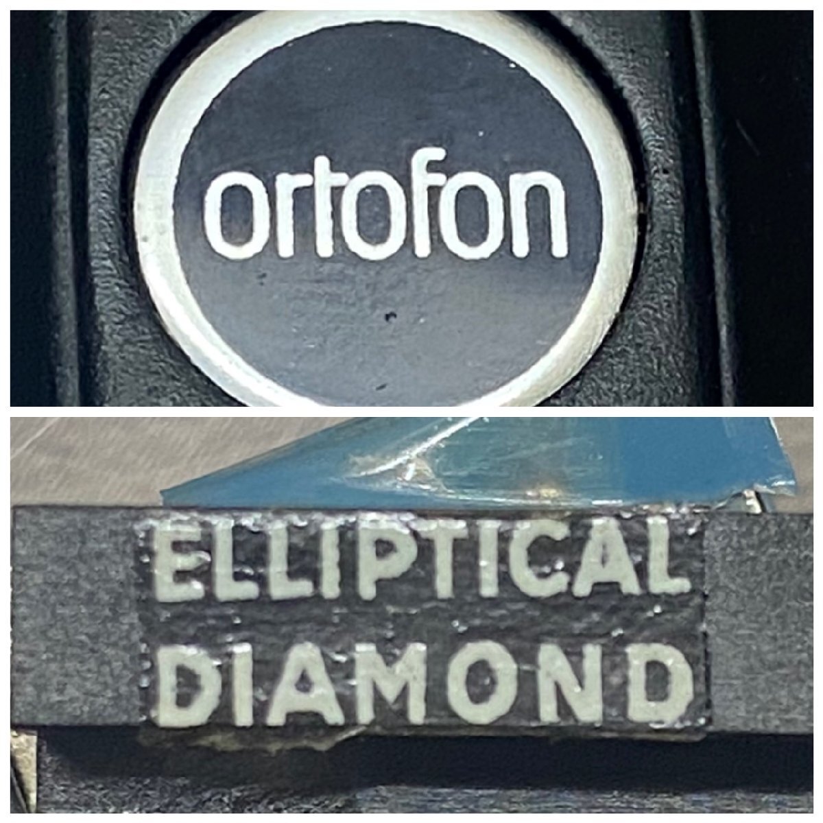 △823　中古品　オーディオ機器　カートリッジ　ortofon　ELLIPTICAL DIAMOND　オルトフォン_画像9